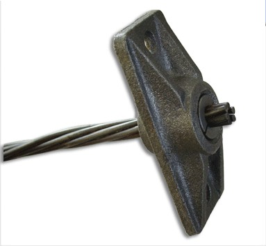 Ductile Cast Iron Anchor Plate with Wedge