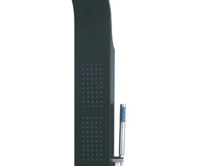 Ec-1008 Newly Luxury Black/Brushed Bathroom Shower Faucet LED Shower Panel -25