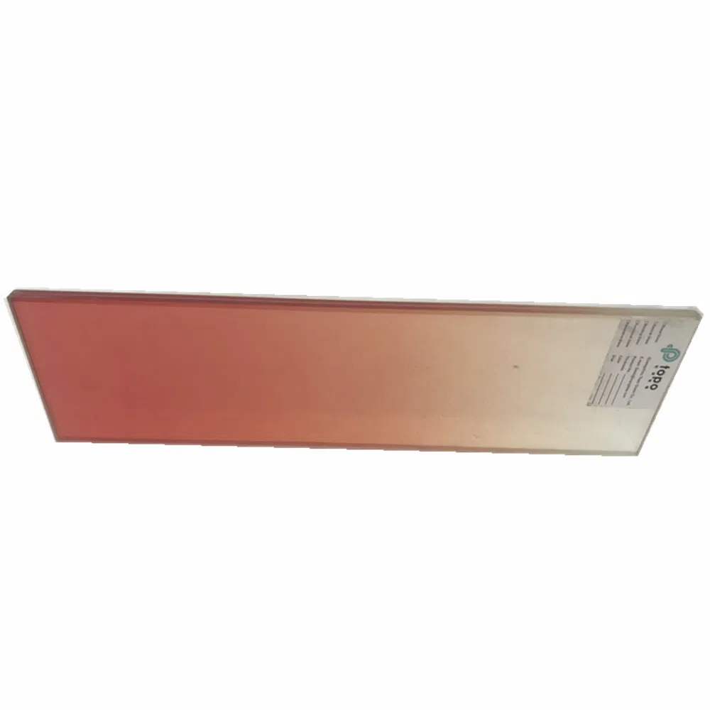Wholesale Gradient Orange Safety Laminated Building Glass for Construction (LG-TP)