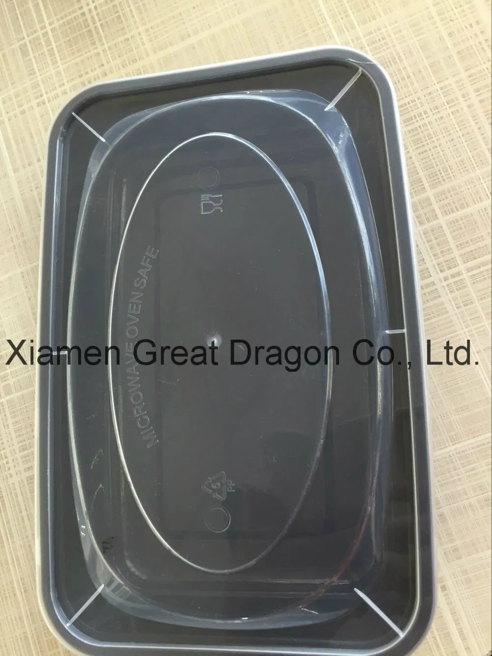 Food Storage Container Lunch Tray Microwave and Dishwasher Safe (LB12002)