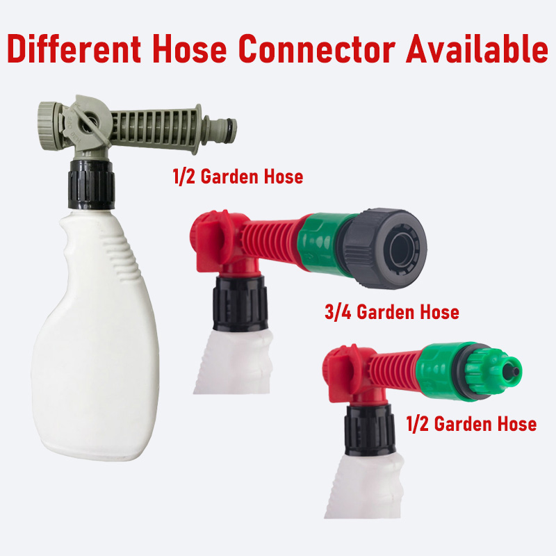 Durable Hose End Trigger Sprayer Nozzle for Agricultural Sprayers Garden Chemical Mixing