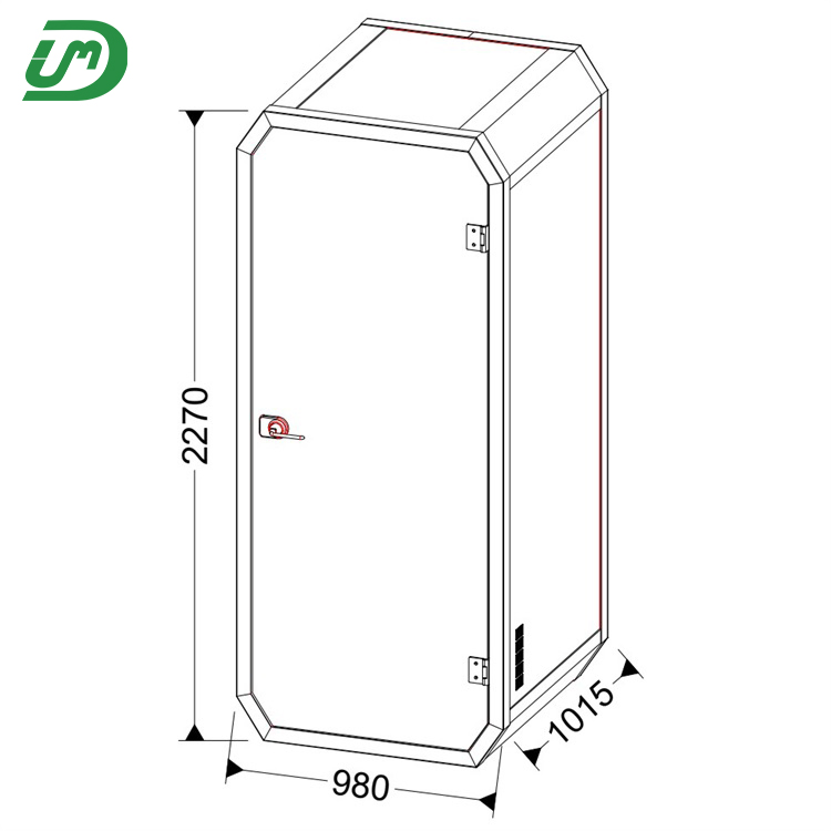 Outside Custom Designed Soundproof Capsule Quiet Zone Noise-Free Room