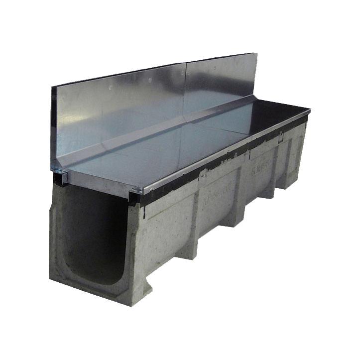 OEM Garden Drainage Galvanized Steel Drainage with Perforated Grating
