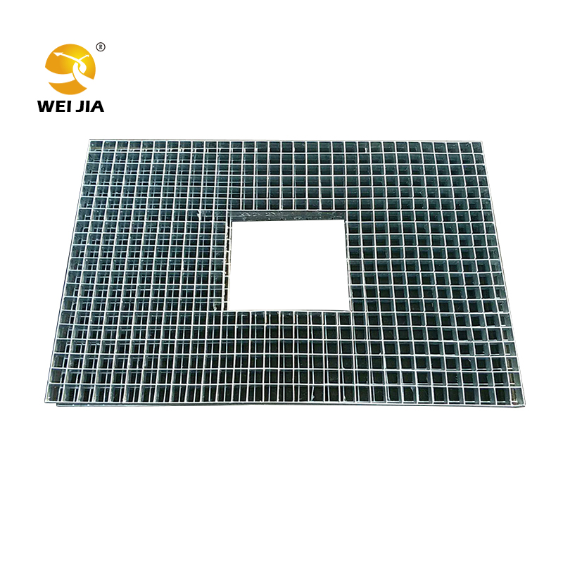 Galvanized Steel Serrated Grating Plate/ Steel Grid Mesh/ Deck Drain Grating