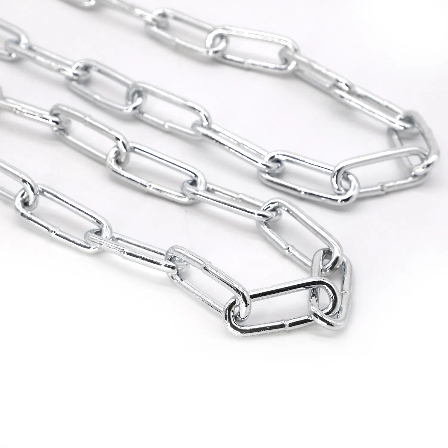 G30 G80 Galvanized Welded DIN5685A Short Steel Link Chain Chain Factory