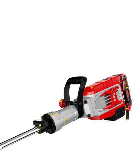 Qy-8135 Powerful Demolition Hammer for Fast Material Removal