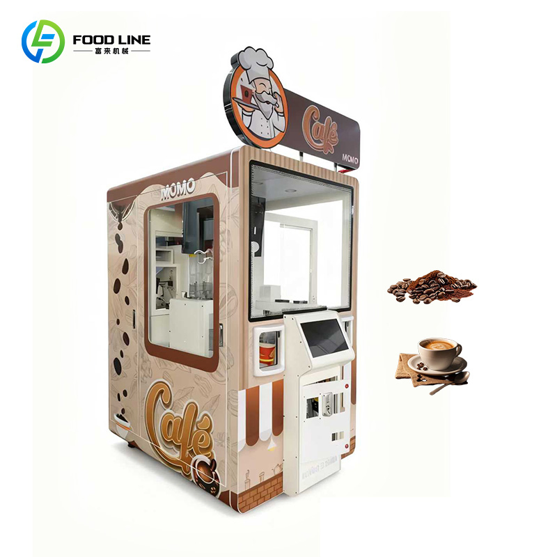 Multi-Flavor Electric Bean to Cup Coffee Vending Machine
