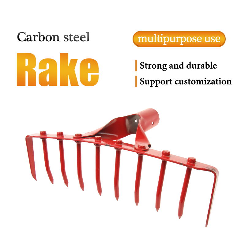 Hard Farm Tools Rakes Garden Iron Level Head Rake Agriculture Tools Price