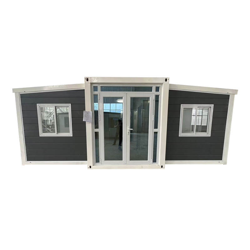 High Quality Double Wing 40FT 20FT Prefabricated Movable Modern Expandable Container Home 3 Bedroom Prefab Foldable Container House