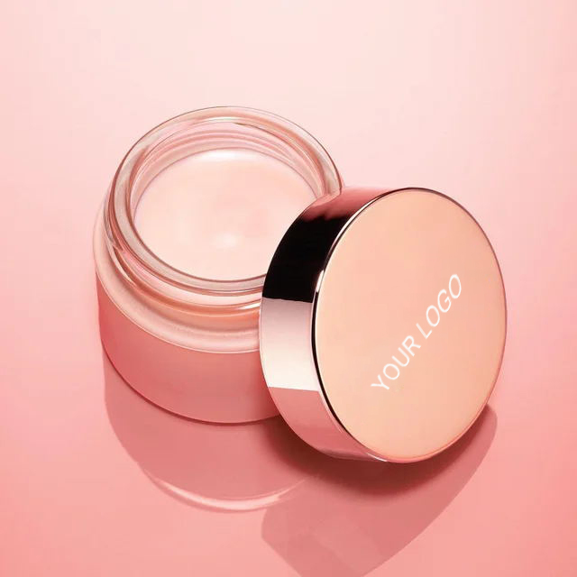 Private Label Organic Pink Lip Mask Moisturizing Collagen Sleeping Lip Butter Mask