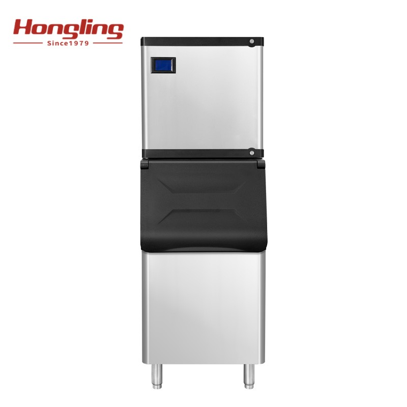 Commercial 150kg/24h Split Type Ice Maker for Cafe/Bar Use
