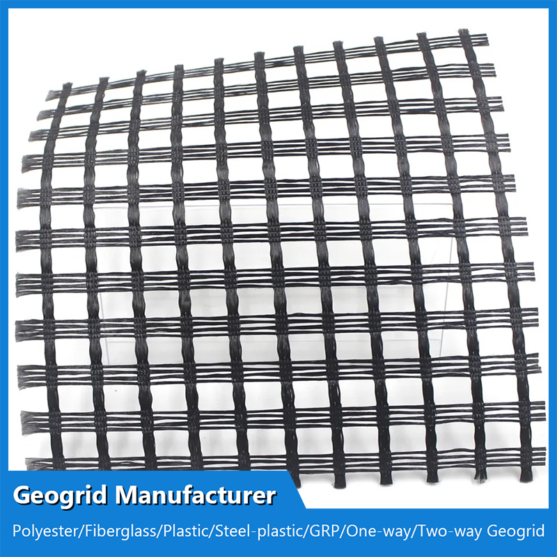 Customized 30-30kn/40-40kn/50-50kn/60-60kn/70-70kn/80-80kn/100-100kn/120-120kn/150-150kn Biaxial/Uniaxial Polyester Pet Geogrid Manufacturer