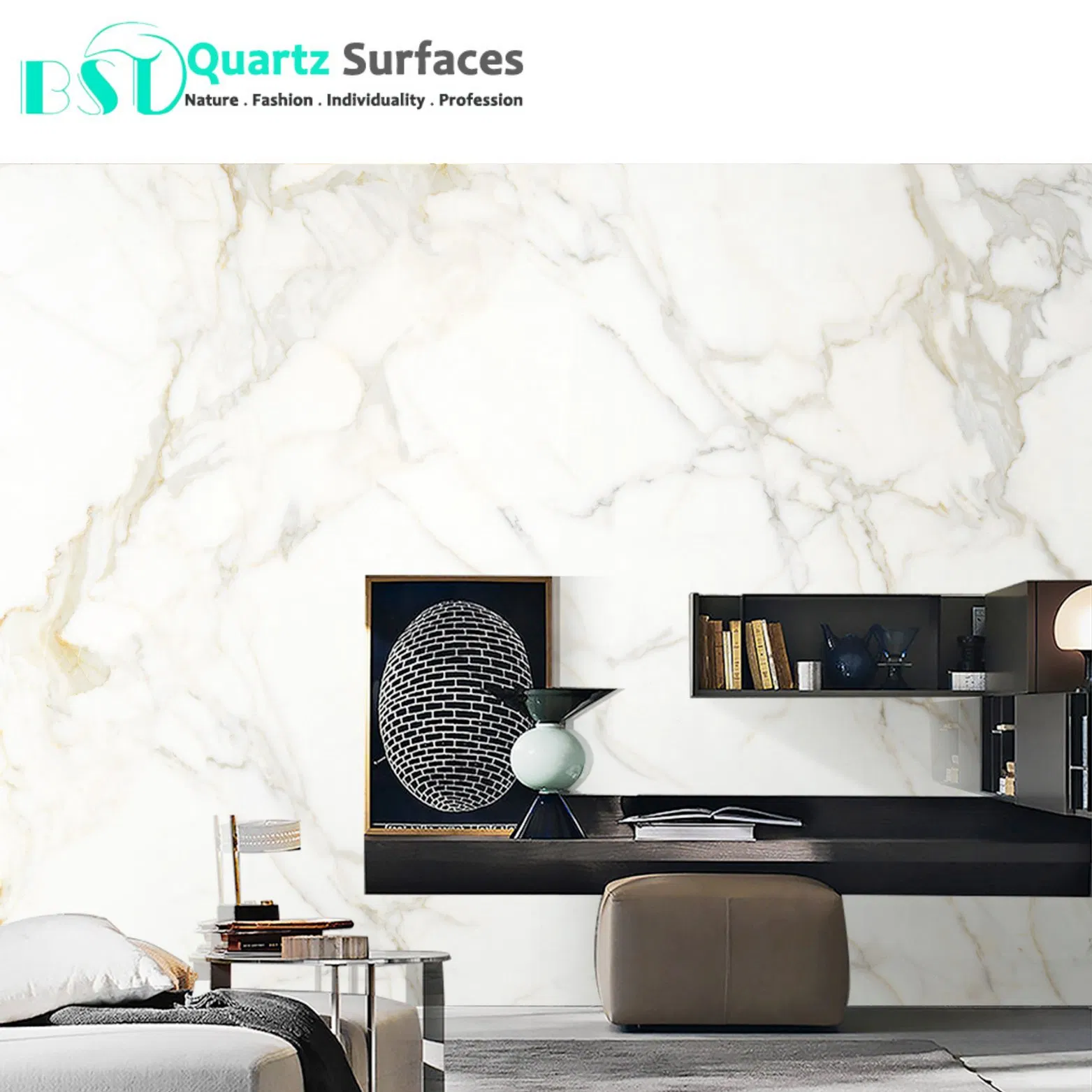 Grey Color Sintered Stone for Kitchen Cabinet Countertop