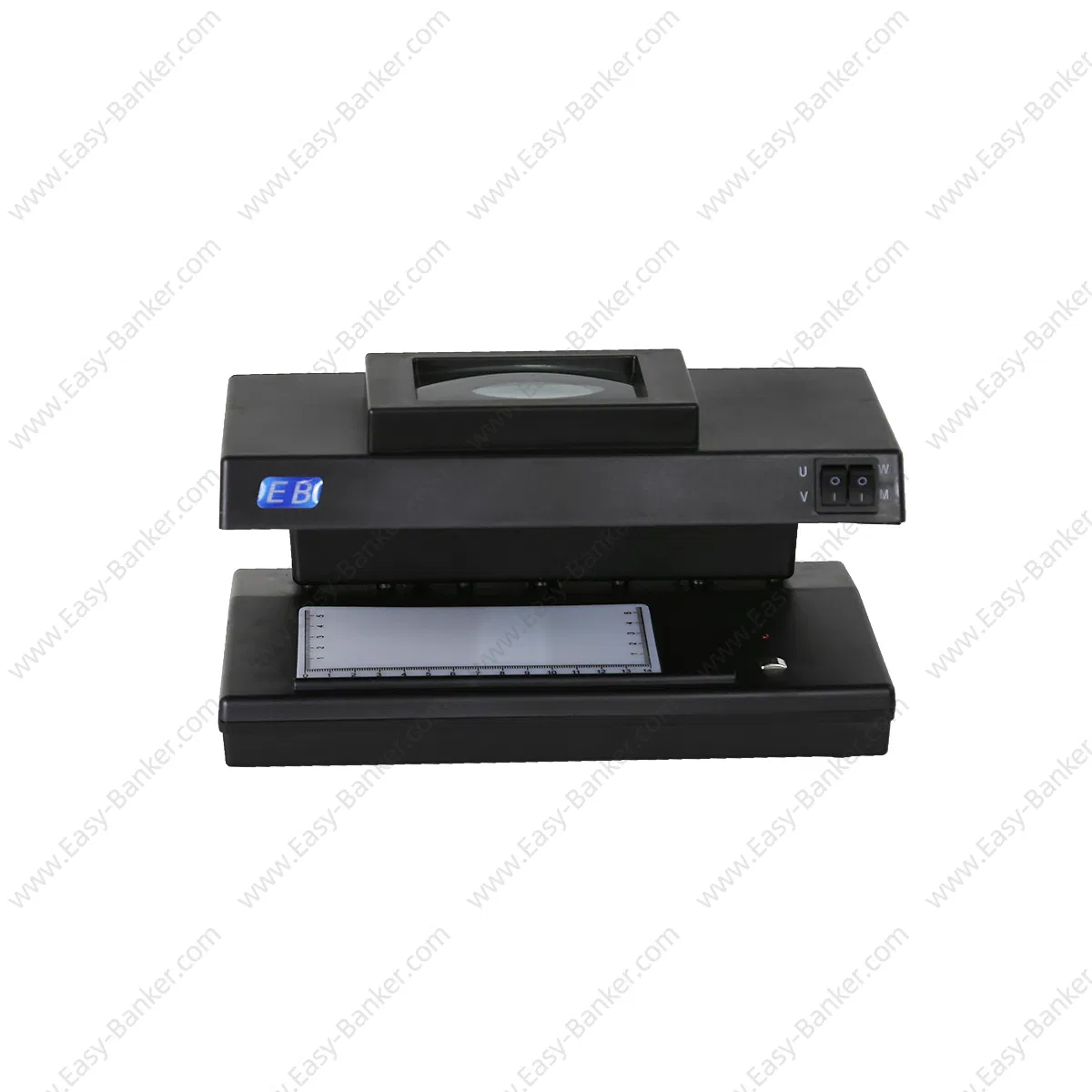 DC-106B LED-4 Black High Performance Currency Detector UV Detection for Real and Fake Banknotes Reliable