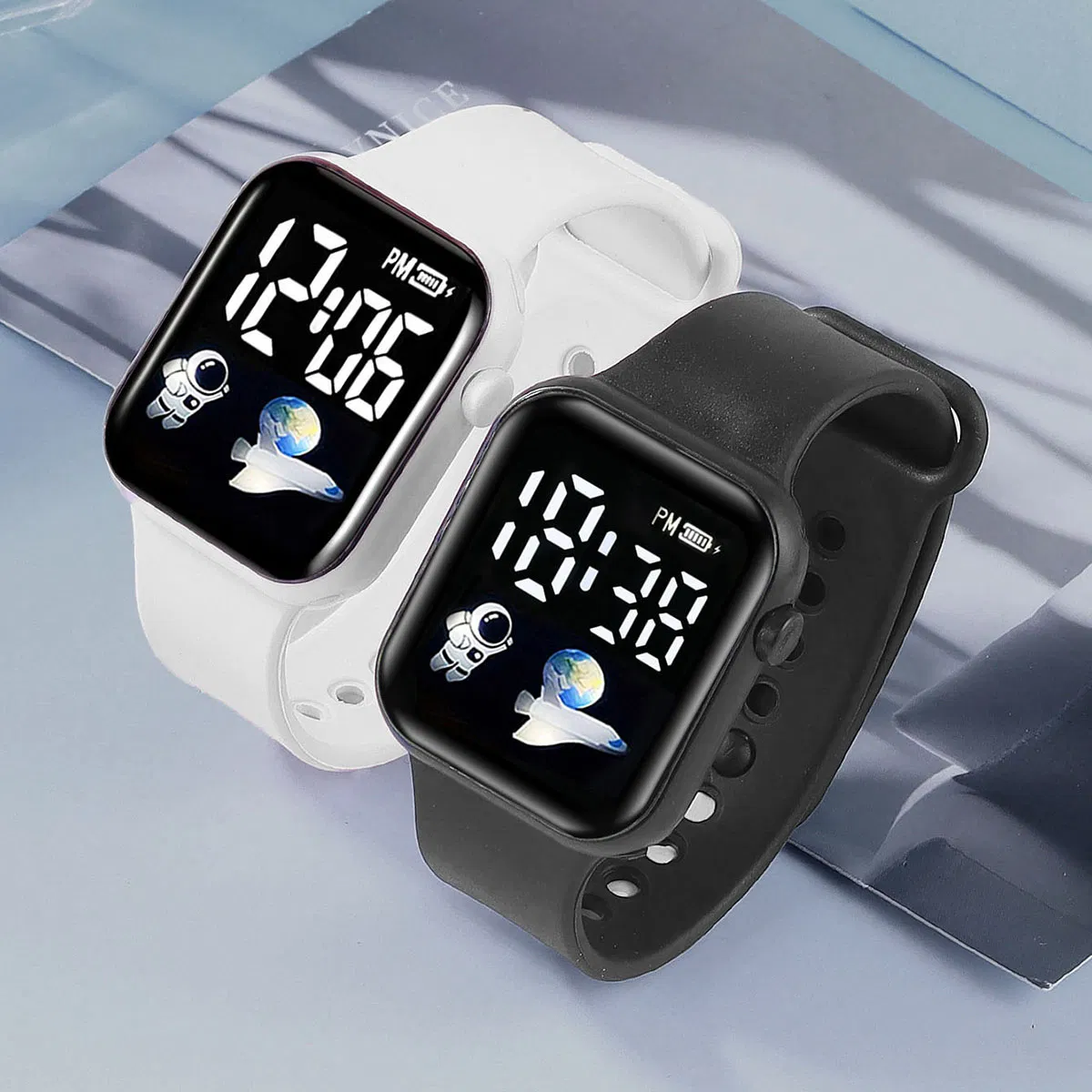 Black Gift Watch Set Boy Teenager Couple Gift Set