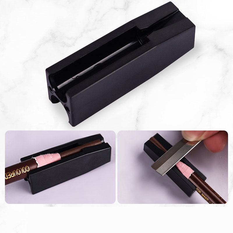 The Auxiliary Pencil Sharpener Has The Eyebrow Pencil