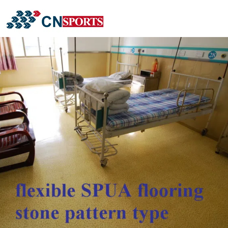 Simple and Convenient Construction Economical Polyruea Flooring with Durable Performance