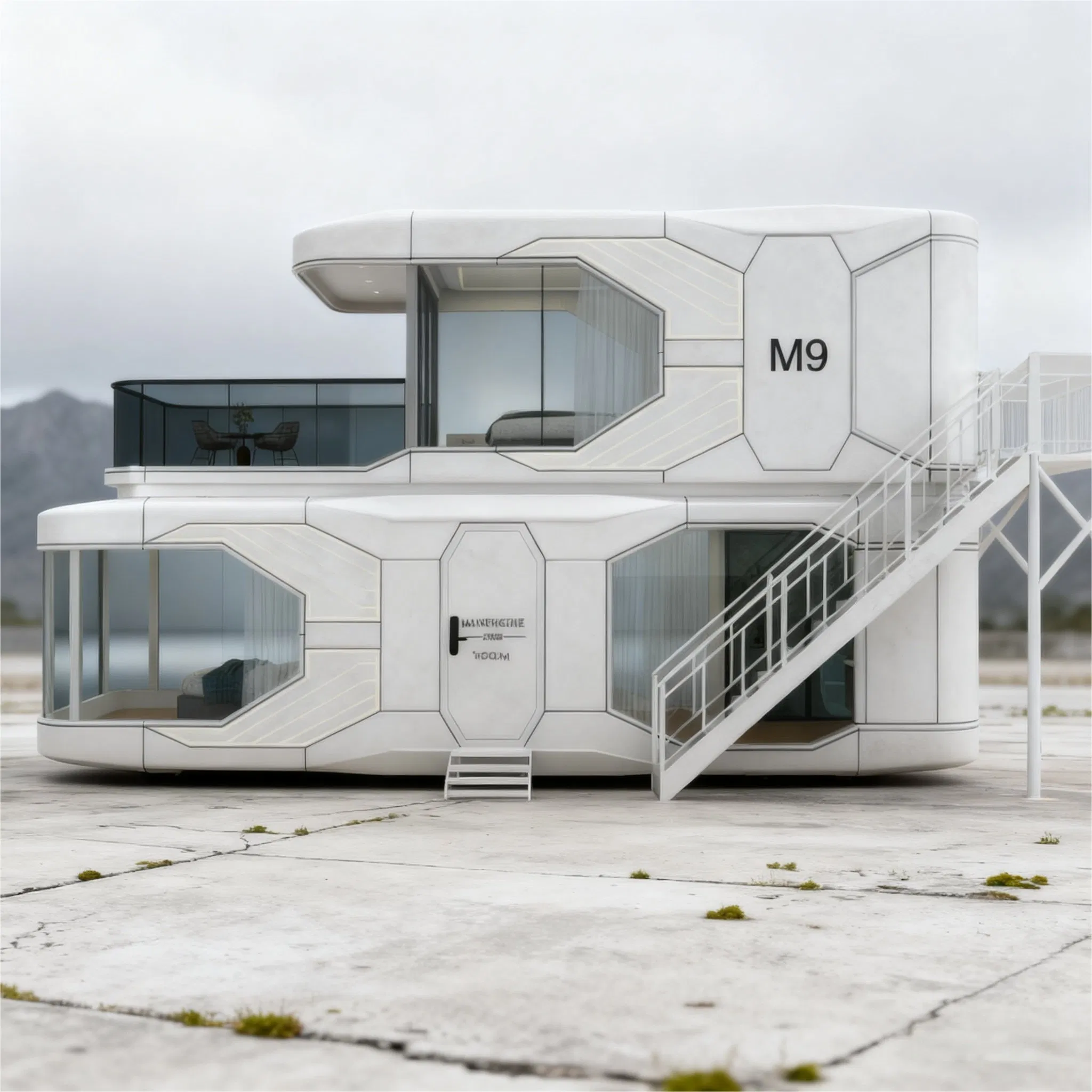 Innovative Design Space Capsule Capsule House Prefabricated Space Capsule for Beach Resort