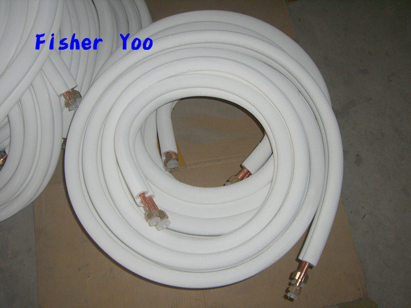 Copper Aluminium Connection Tube with Nut/Without Nut for Air Conditioner