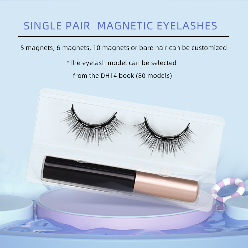 3D 5D 25mm Mink Eyelashes with Customized Logo Free Paper Packaging Box