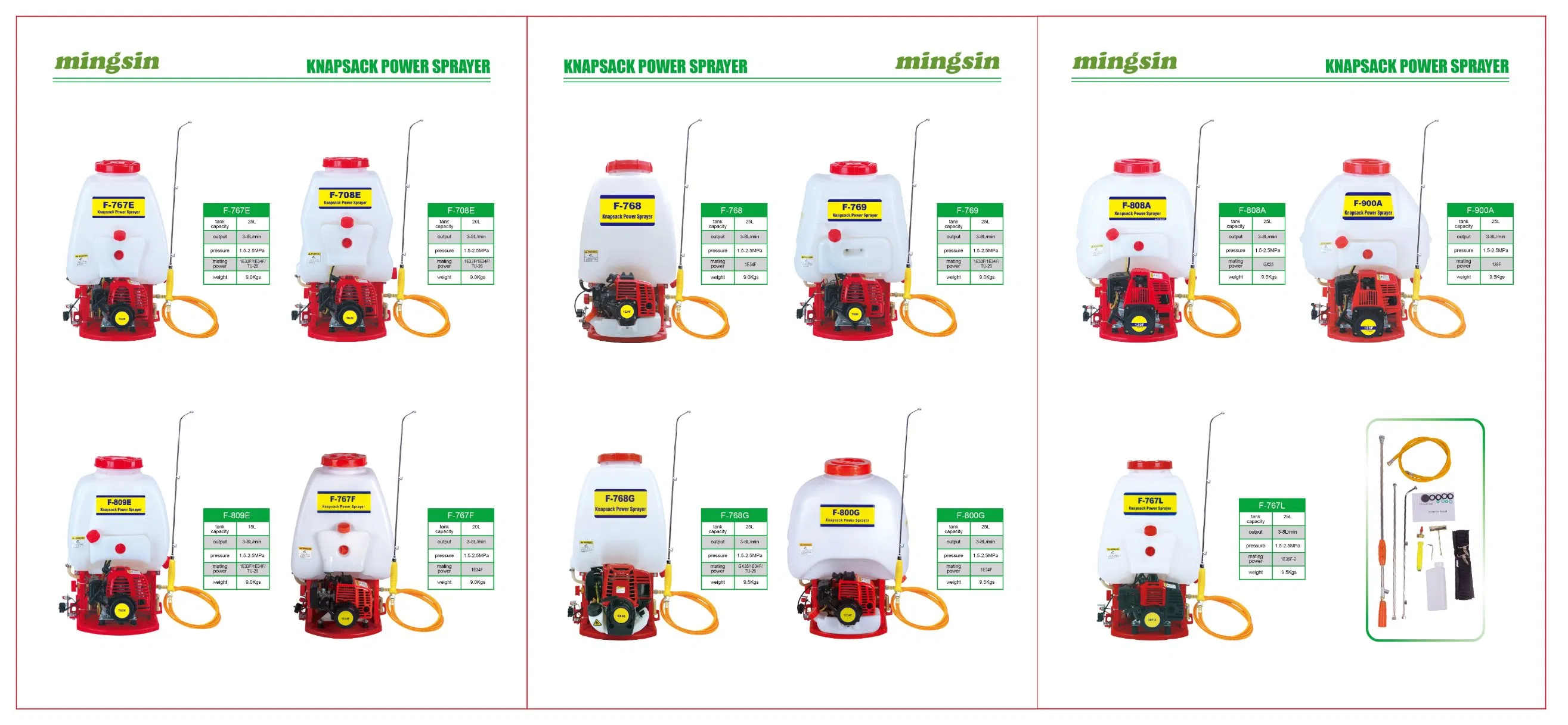 Mist Duster 3f-30, Power Sprayer