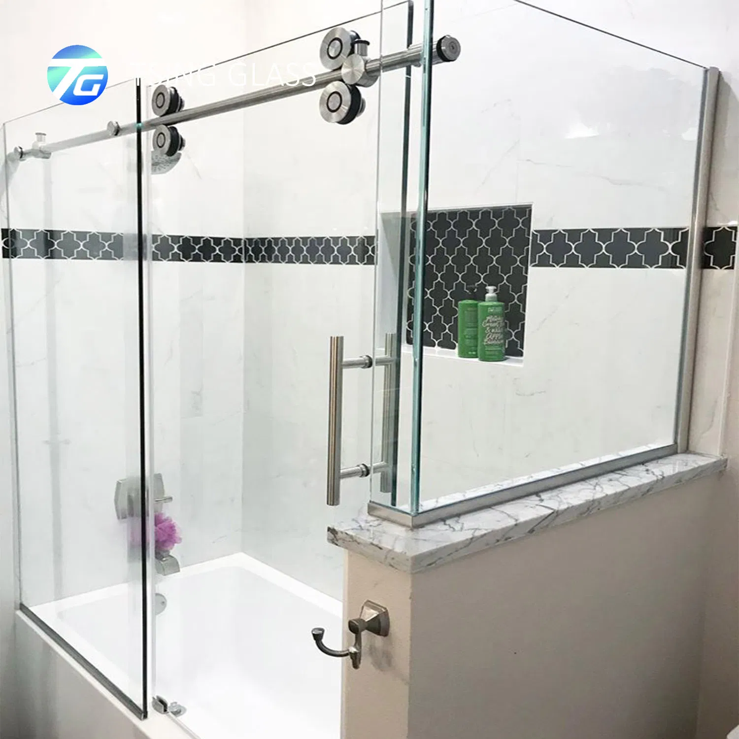 Flat/Curved/ Shaped Design Toughened/Laminated/Tempered/Safety/Building Glass for Window/Door/Furniture /Balustrade/Railing/Bathroom/Shower Room/Machine