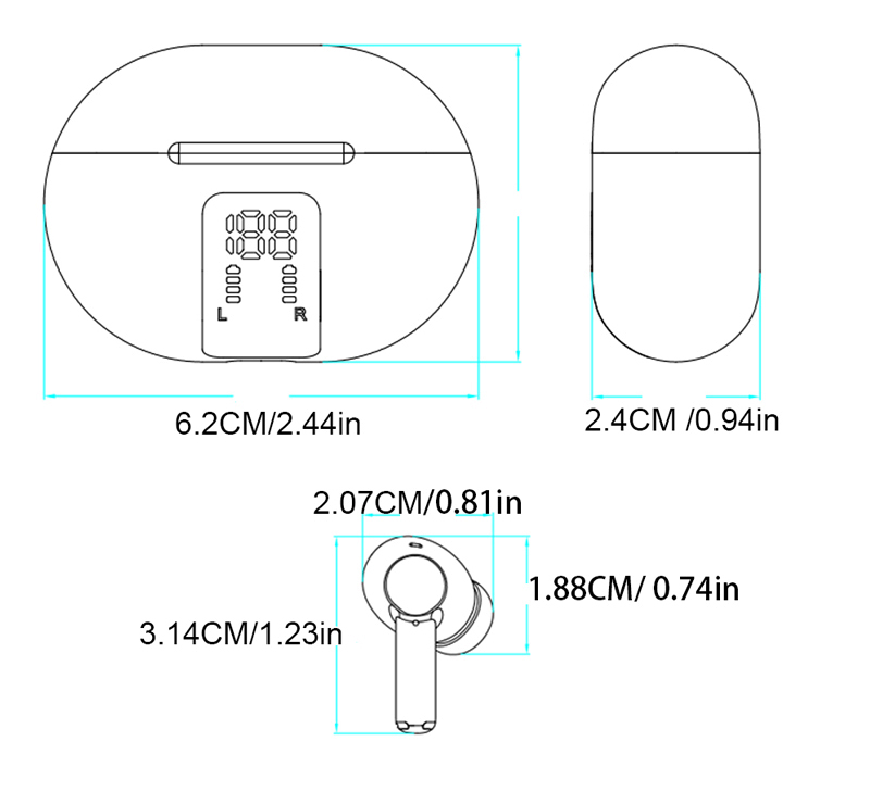 Наушники-переводчик M10 3.0, черные