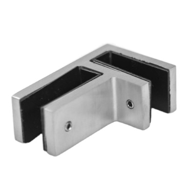 Premium High Strength 90 Degree Small Glass Clamp for Secure Mounting