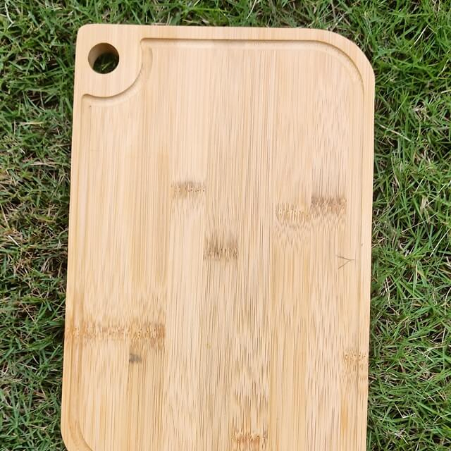 Бамбуковая доска для пиццы и стейков