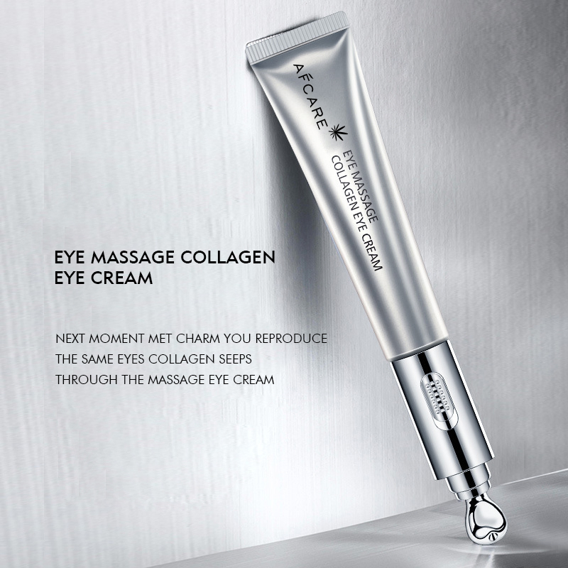 Anti Wrinkle Anti-Puffiness Dark Circles Remover Collagen Mini Massager Eye Cream