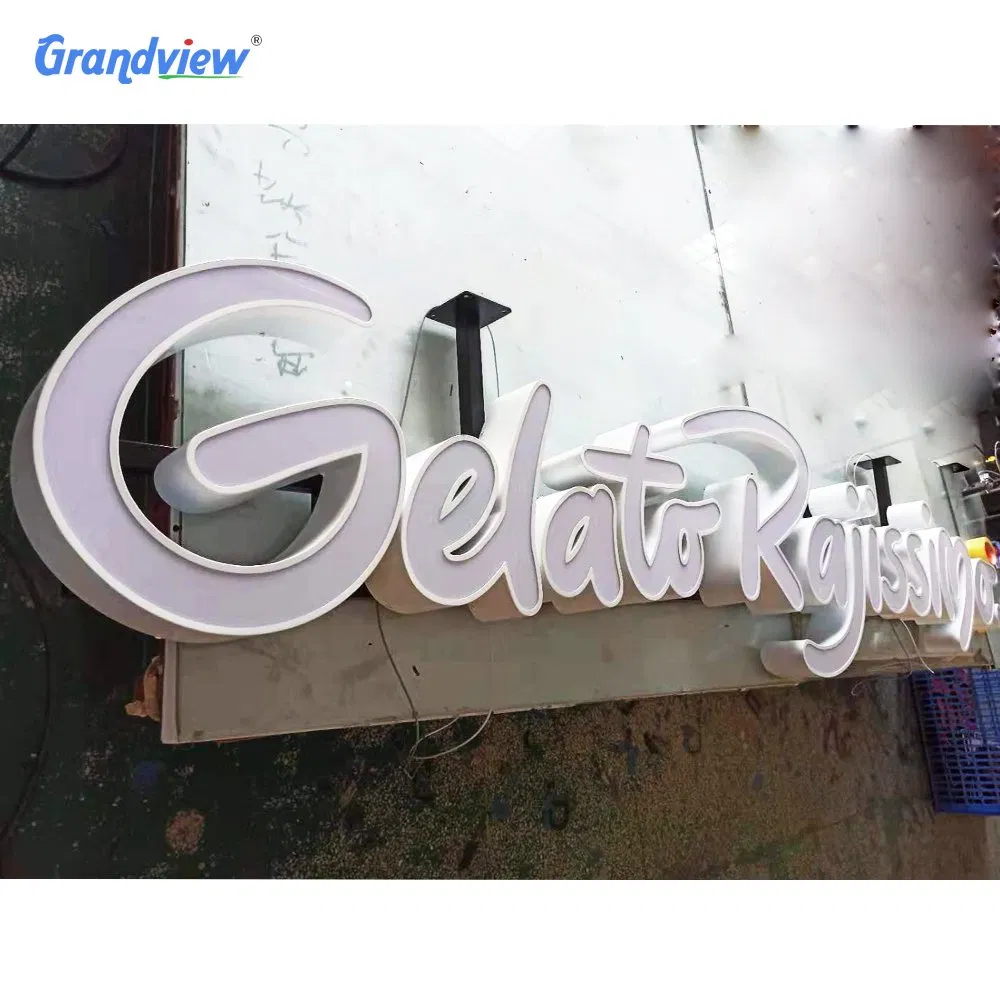 Outdoor Advertising LED 3D Acrylic Sign Letter