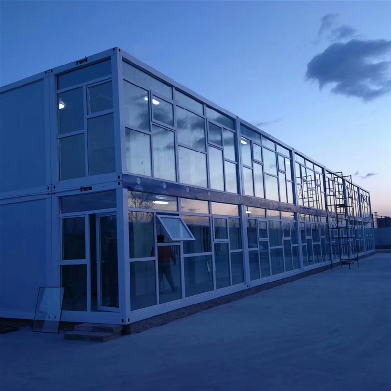 Mobile Homes Prefab Folding Furnished MGO Board Prefabricated House
