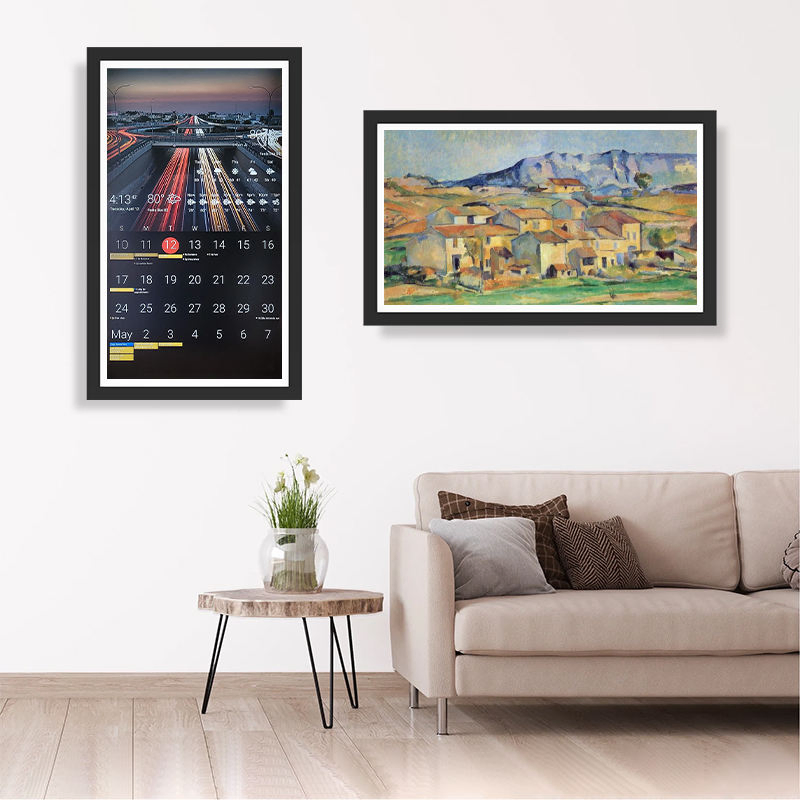 Professional 24 Inch Wall-Mounted Digital Calendar Tablet Rk3588s2 Bluetooth 5.3 Interactive Display