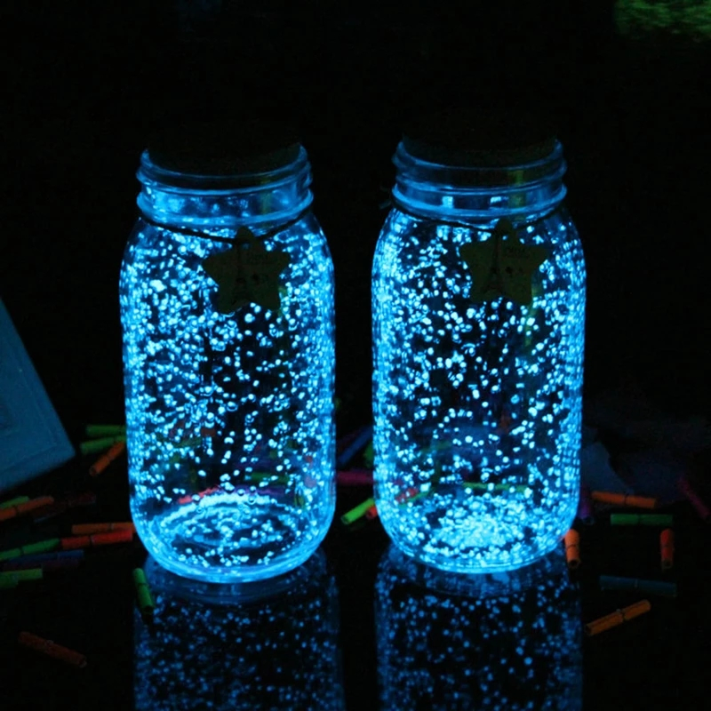 10/30g Luminous Sand Stone Fluorescent Gravel Glow in Dark Patio Garden Decoration DIY Starry Wishing Bottle Fish Tank Ornaments