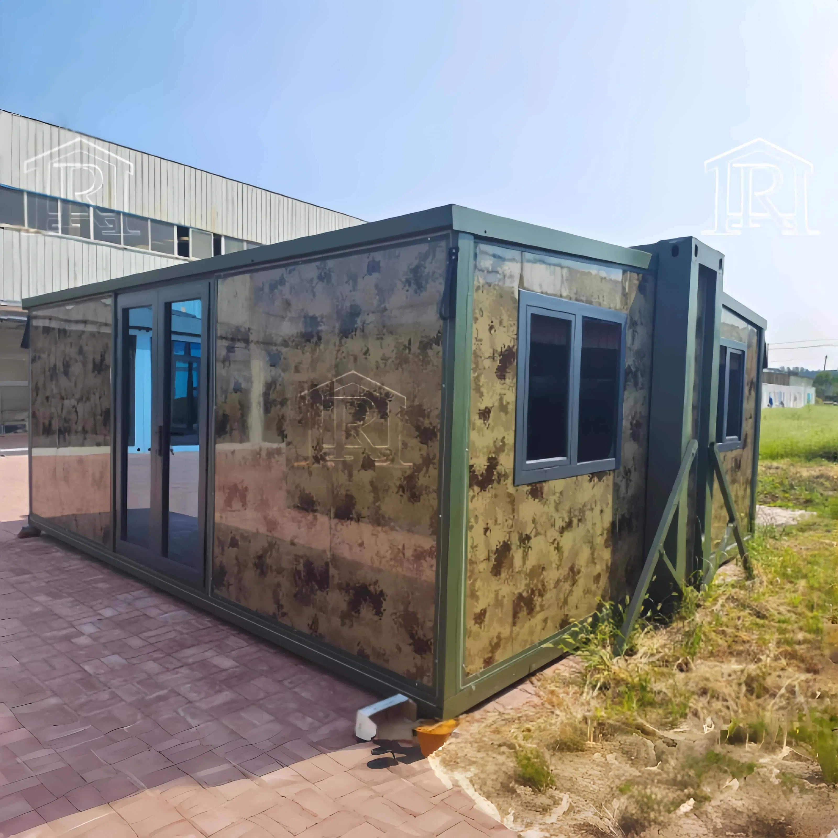 2 Bedroom Home Anti Corrosion Expandable Container House