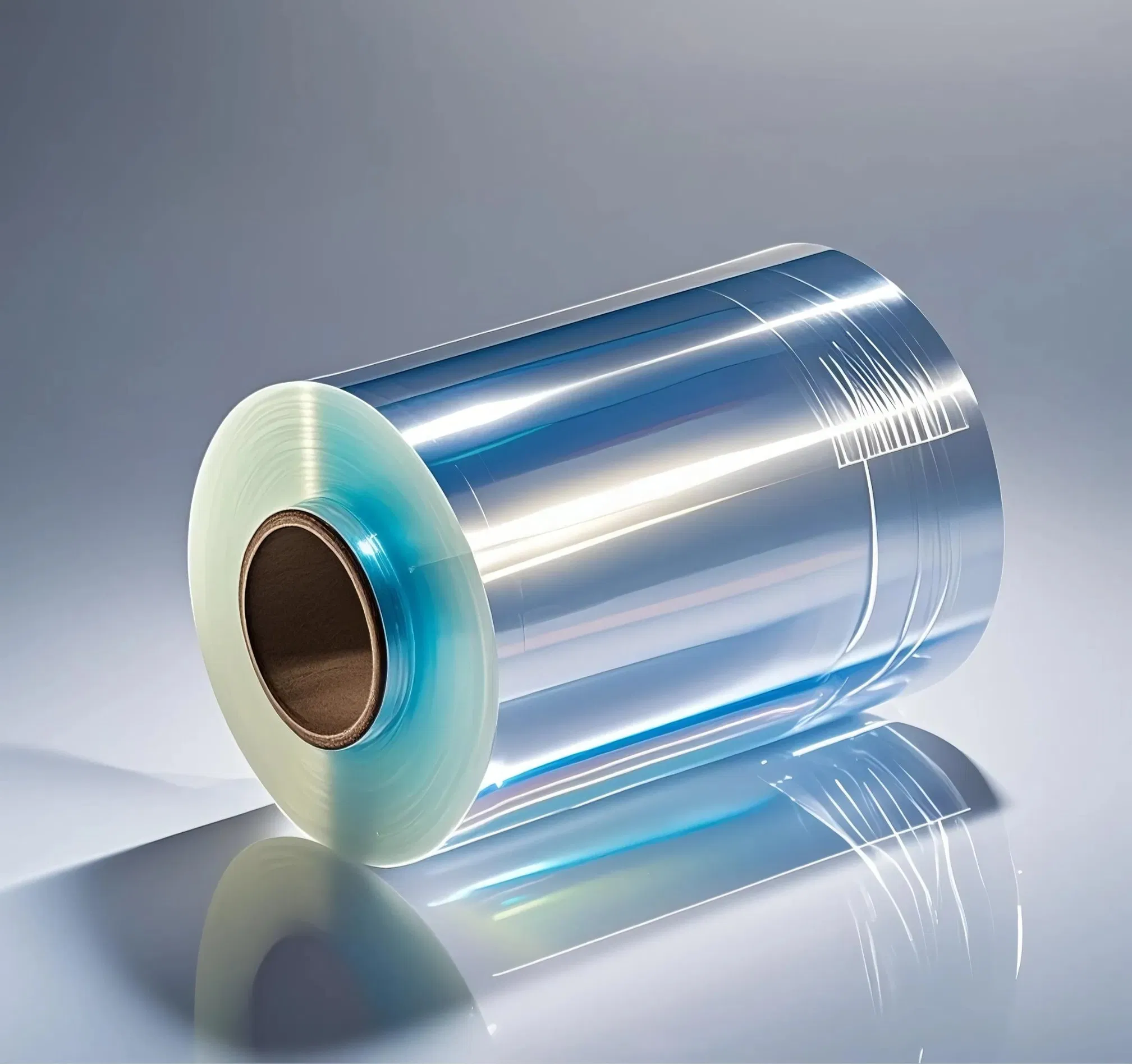 Customised BOPET Top Coating Film Self-Adhesive Label Facestock Film for Screen Printing Labels Material