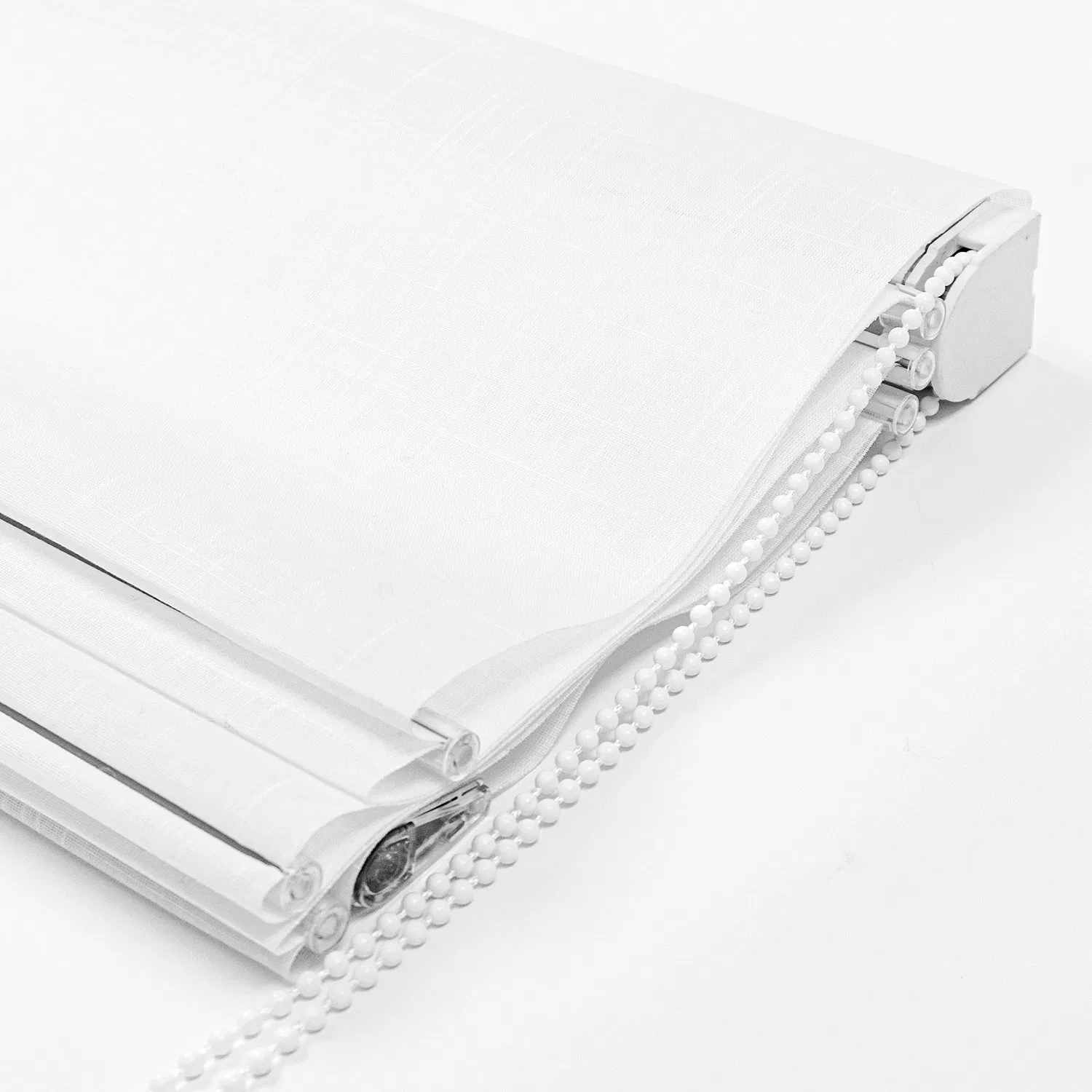 Manufacturer Hot Selling Polyester Light Filtering Fabric Manual Cordless Roman Blinds for Wholesale Windows Curtain