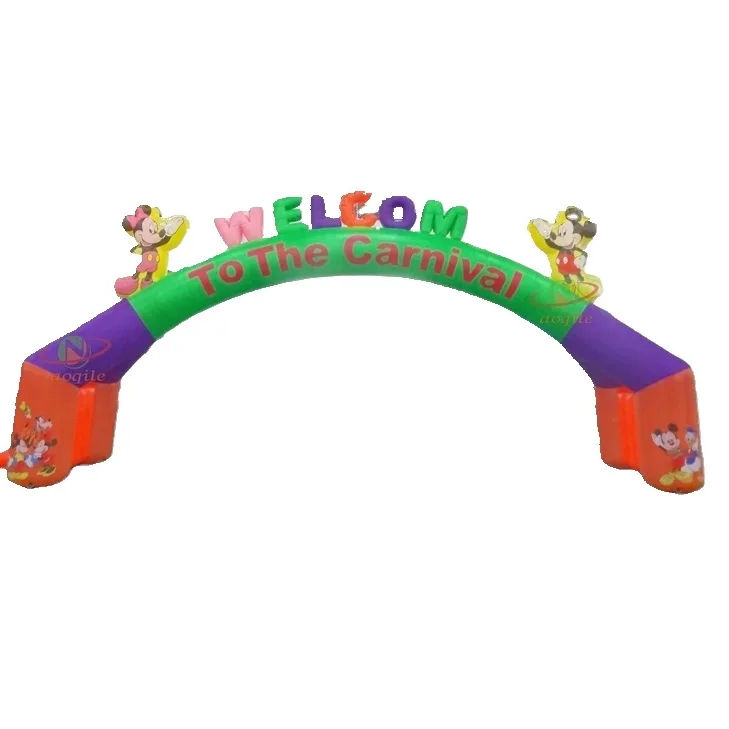 Commercial Grade Inflatable Carnival Arch for Events & Advertising