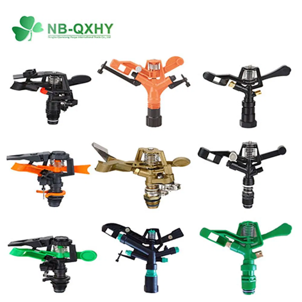 3/4'' Female Male Metal Plastic Impulse Sprinkler for Irrigation