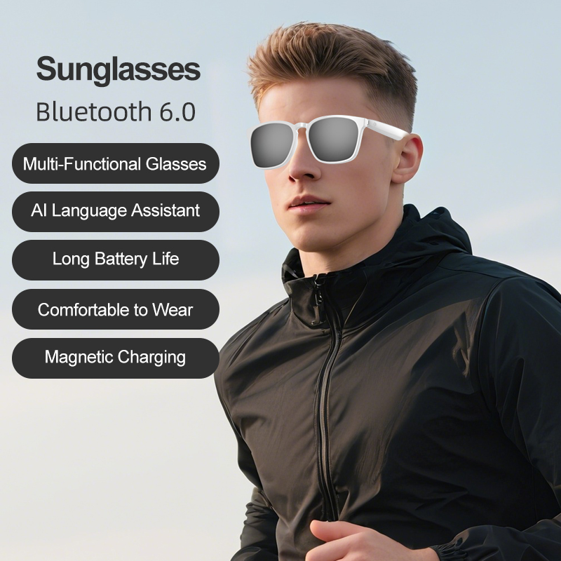 Умные солнцезащитные очки с магнитной зарядкой
