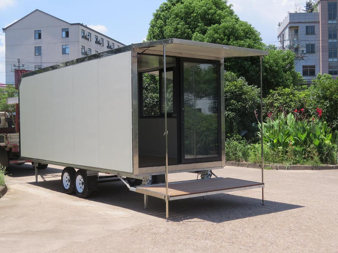 Lightweight Trailer Container Office on Wheel