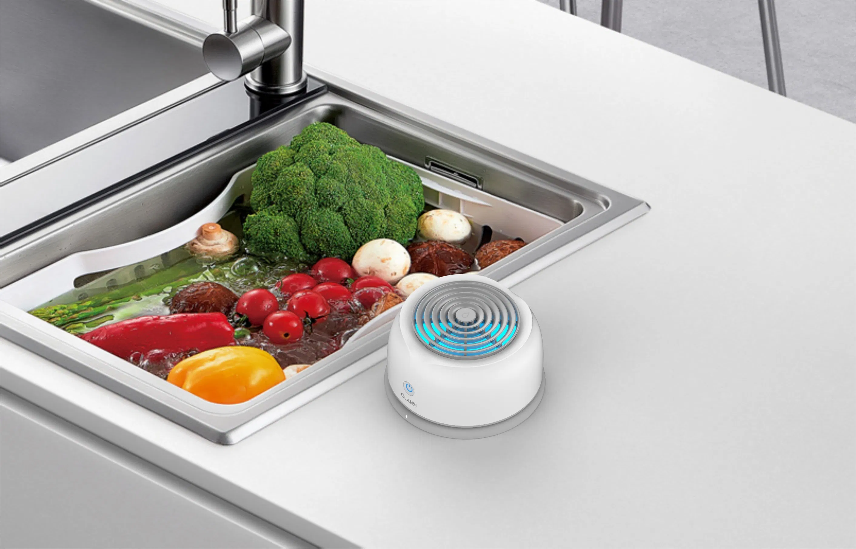 Mini Portable Vegetable Washer and Fruit Sterilizer for Home