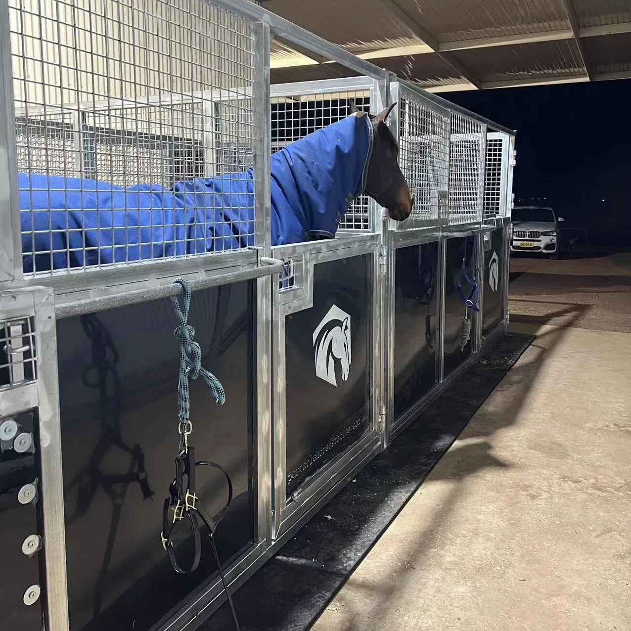 Galvanized Steel Horse Stable Fence