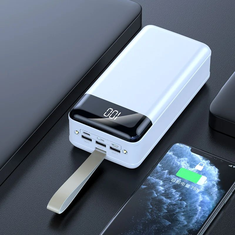 Massive 50000mAh Power Bank for Laptops with 66W Fast Charge