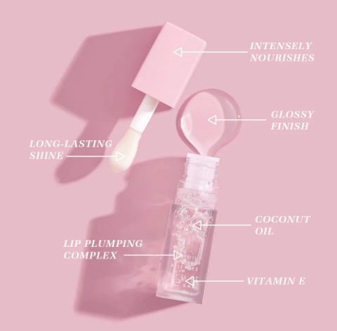 Premium Fruit Infused Lip Oil for Moisture and Shine