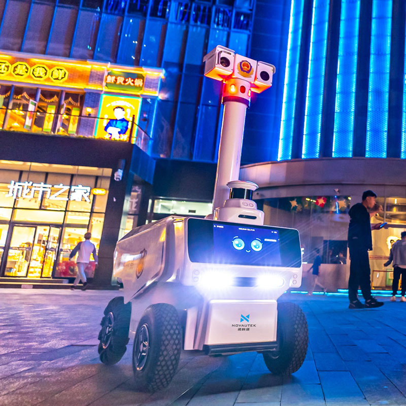 Warehouseslidar Obstacle Avoidance & Cloud Monitoring Autonomous Guard Robot