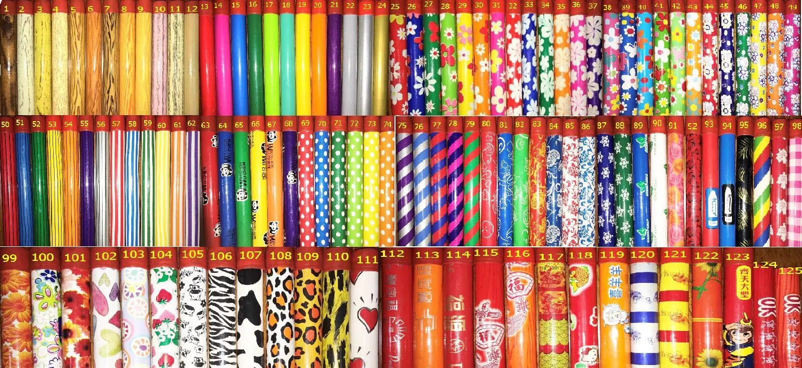 Customized PVC Film for Broom Handle PVC Shrink Sleeve PVC Sleeve for Wooden Broom Stick