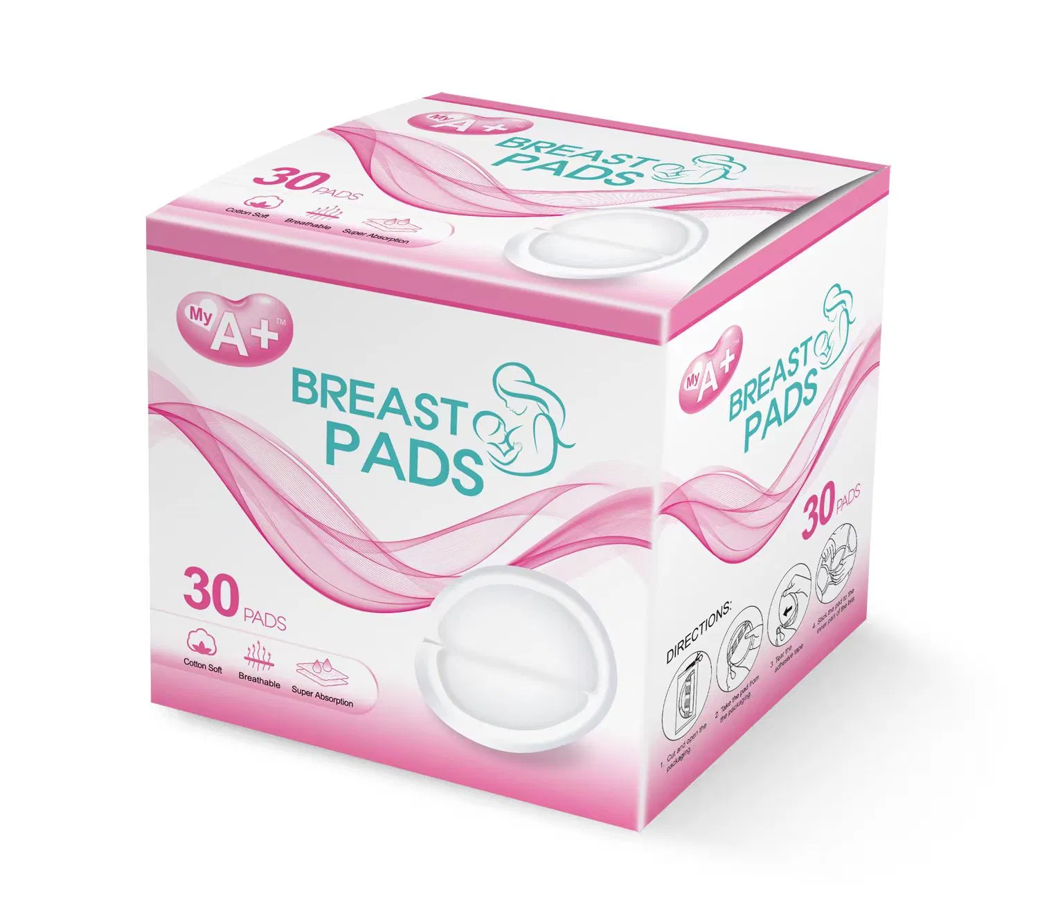 OEM/ODM Nursing Pads Disposable Female Breast Pads