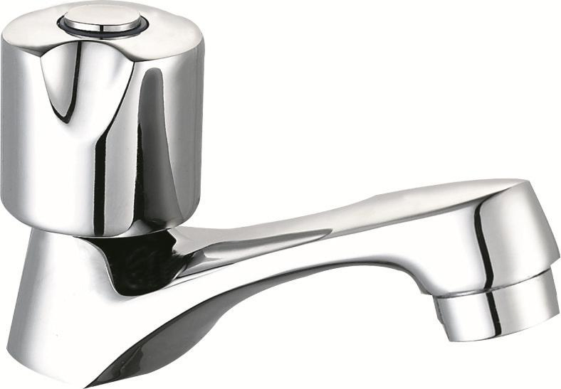 Cold Water Tap Zinc Material Bicock Basin Tap Zh-8500