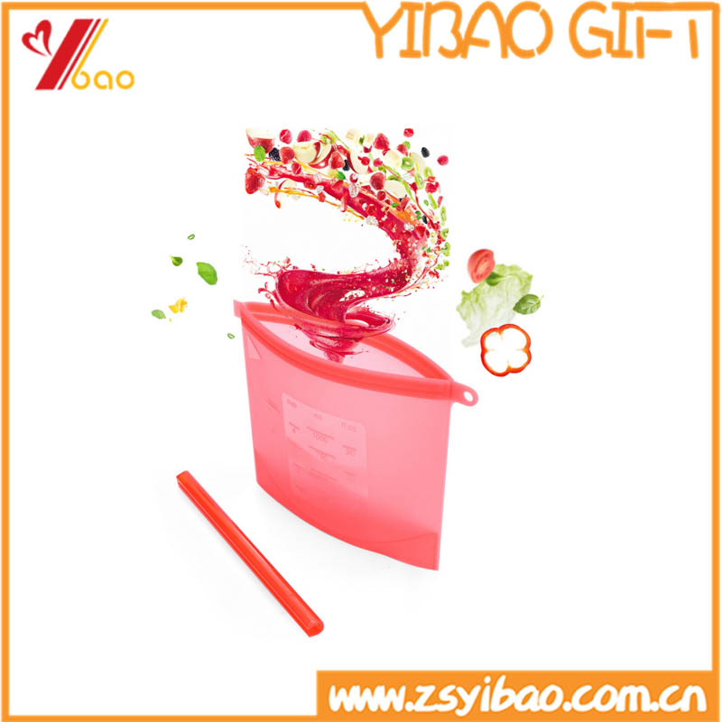 Silicone Kitchenware Household FDA Food Storage Bag Custom Reusable